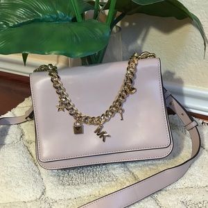 Michael Kors Mott Large Charm Swag Shoulder Bag